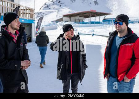 DUFAS Bryan (FR), RX EVOLUTION, portrait lors du Clio Ice Trophy 2023 2023 - GSeries G3 sur le circuit Andorre - pas de la Casa, on 04 février 2023 à Encamp, Andorre - photo Damien Doumergue / DPPI Banque D'Images