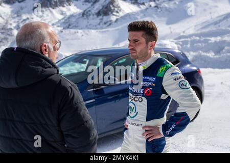 BOUET David (FR), WRM DE CHANOINE M. / SRD COURSE, portrait lors du Clio Ice Trophy 2023 2023 - GSeries G3 sur le circuit Andorre - pas de la Casa, sur 04 février 2023 à Encamp, Andorre - photo Damien Doumergue / DPPI Banque D'Images