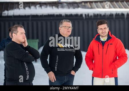 BOUET David (FR), WRM DE CHANOINE M. / SRD COURSE, portrait lors du Clio Ice Trophy 2023 2023 - GSeries G3 sur le circuit Andorre - pas de la Casa, sur 04 février 2023 à Encamp, Andorre - photo Damien Doumergue / DPPI Banque D'Images