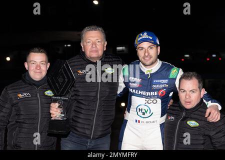 BOUET David (FR), WRM DE CHANOINE M. / SRD COURSE, portrait lors du Clio Ice Trophy 2023 2023 - GSeries G3 sur le circuit Andorre - pas de la Casa, sur 04 février 2023 à Encamp, Andorre - photo Damien Doumergue / DPPI Banque D'Images