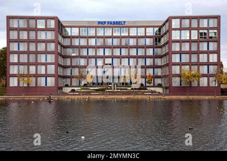 PKF Fasselt, Innenhafen, Duisburg, région de la Ruhr, Rhénanie-du-Nord-Westphalie, Allemagne, Europe Banque D'Images