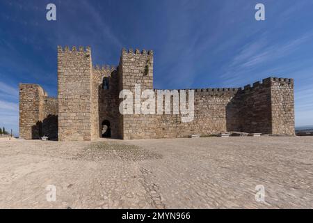 Château de Trujillo, province de Caceres, Estrémadure, Espagne, Europe Banque D'Images