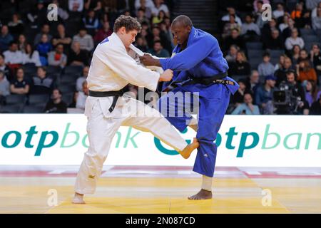 Falk Petersilka (GER) lors du Grand Chelem 2023 (IJF) de l'International Judo Paris sur 5 février 2023 à l'Arena Accor à Paris, France - photo Stephane Allaman / DPPI Banque D'Images