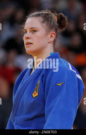 Friederike Stolze (GER) a perdu contre Barbara Matic (CRO) lors du Grand Chelem 2023 (IJF) international de judo Paris sur 5 février 2023 à l'arène Accor à Paris, France - photo Stephane Allaman / DPPI Banque D'Images