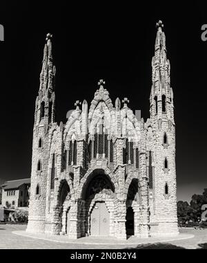 Novelda, Espagne - 1 février 2023 : vue sur le monastère de Santa Maria Magdalena, église du monastère de Novelda Banque D'Images