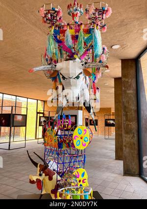 16 janvier, Tultepec, Mexique : vue générale de l'exposition du Festival international des feux d'artifice de 1st au Musée national de la pyrotechnie (MUNAPI), expositions Banque D'Images