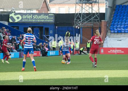 Birkenhead, Liverpool, Royaume-Uni. 05th févr. 2023. WSL Liverpool v Reading at Prenton Park Birkenhead, Liverpool (Terry Scott/SPP) Credit: SPP Sport Press photo. /Alamy Live News Credit: SPP Sport Press photo. /Alamy Live News Banque D'Images
