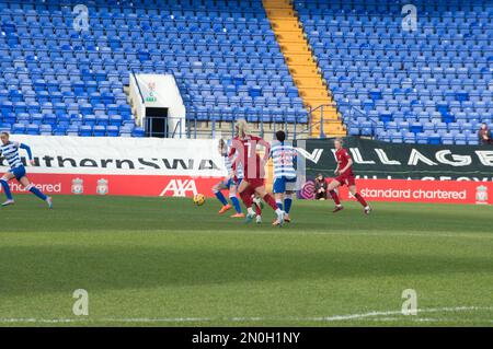 Birkenhead, Liverpool, Royaume-Uni. 05th févr. 2023. WSL Liverpool v Reading at Prenton Park Birkenhead, Liverpool (Terry Scott/SPP) Credit: SPP Sport Press photo. /Alamy Live News Credit: SPP Sport Press photo. /Alamy Live News Banque D'Images
