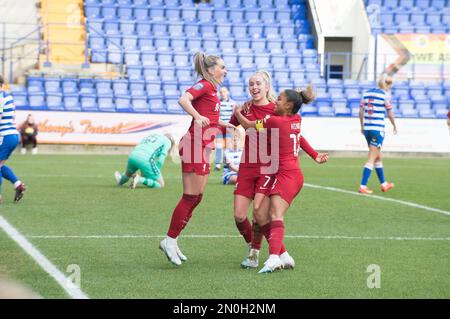 Birkenhead, Liverpool, Royaume-Uni. 05th févr. 2023. WSL Liverpool v Reading at Prenton Park Birkenhead, Liverpool (Terry Scott/SPP) Credit: SPP Sport Press photo. /Alamy Live News Credit: SPP Sport Press photo. /Alamy Live News Banque D'Images