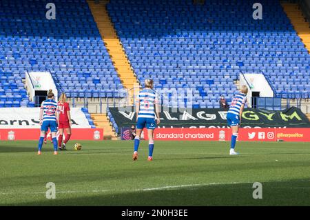 Birkenhead, Liverpool, Royaume-Uni. 05th févr. 2023. WSL Liverpool v Reading at Prenton Park Birkenhead, Liverpool (Terry Scott/SPP) Credit: SPP Sport Press photo. /Alamy Live News Credit: SPP Sport Press photo. /Alamy Live News Banque D'Images