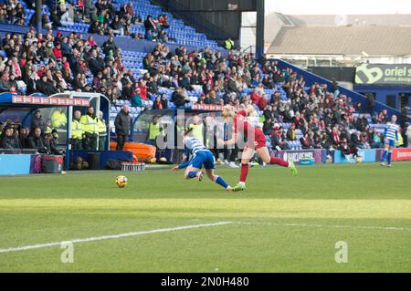 Birkenhead, Liverpool, Royaume-Uni. 05th févr. 2023. WSL Liverpool v Reading at Prenton Park Birkenhead, Liverpool (Terry Scott/SPP) Credit: SPP Sport Press photo. /Alamy Live News Credit: SPP Sport Press photo. /Alamy Live News Banque D'Images