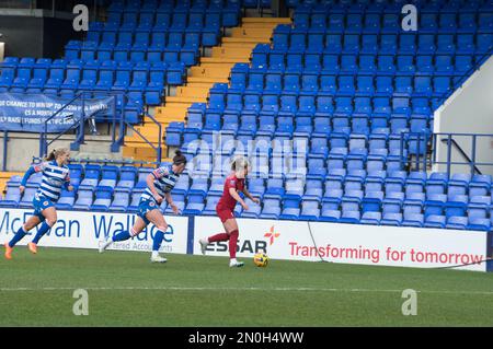 Birkenhead, Liverpool, Royaume-Uni. 05th févr. 2023. WSL Liverpool v Reading at Prenton Park Birkenhead, Liverpool (Terry Scott/SPP) Credit: SPP Sport Press photo. /Alamy Live News Credit: SPP Sport Press photo. /Alamy Live News Banque D'Images