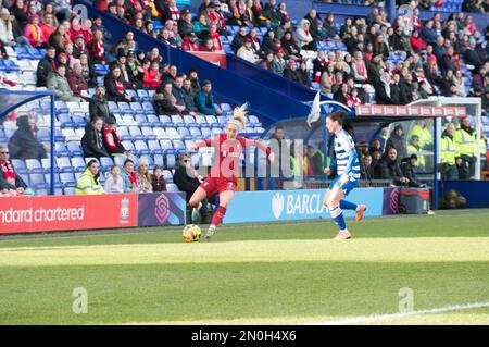 Birkenhead, Liverpool, Royaume-Uni. 05th févr. 2023. WSL Liverpool v Reading at Prenton Park Birkenhead, Liverpool (Terry Scott/SPP) Credit: SPP Sport Press photo. /Alamy Live News Credit: SPP Sport Press photo. /Alamy Live News Banque D'Images