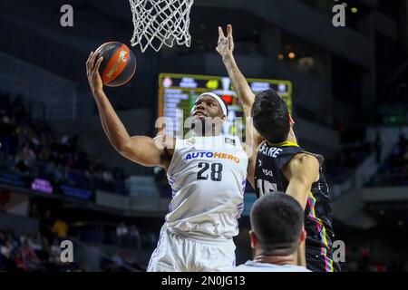 Madrid, Espagne. 05th janvier 2023. 5th janvier 2023 ; Centre Wizink ; Madrid ; Espagne ; Liga Endesa ACB ; Real Madrid vs Lenovo Tenerife; guerschon Yabusele (Madrid) 900/Cordon Press Credit: CORDON PRESS/Alamy Live News Banque D'Images