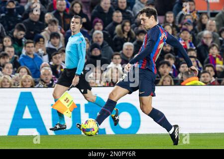 Andreas Christensen du FC Barcelone lors du match de la Ligue entre le FC Barcelone et le FC Séville au Spotify Camp Nou à Barcelone, Espagne. Banque D'Images