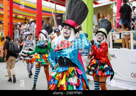 02.04.2023 République dominicaine carnaval annuel de Punta Cana. Banque D'Images