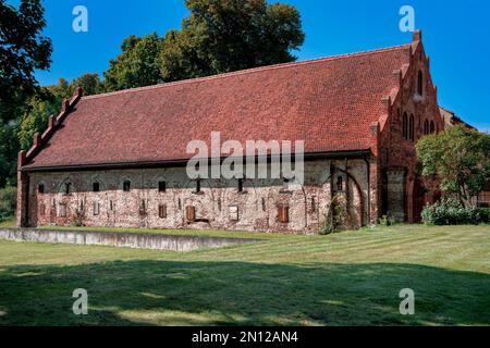 Ancien monastère cistercien Lehnin, Granary, Brandebourg, Allemagne, Europe Banque D'Images