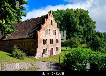 Ancien monastère cistercien Lehnin, Granary, Brandebourg, Allemagne, Europe Banque D'Images