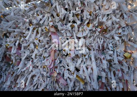 Sanctuaire Kanda Myoujin à Akihabara, Tokyo, Japon. Banque D'Images