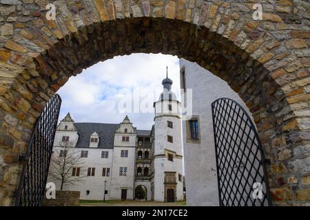 Leitzkau, Allemagne. 30th janvier 2023. Le Probstei du château de Leitzkau. La Fondation culturelle Saxe-Anhalt y a son siège. (À dpa Kulturstiftung: Besoin d'une longue haleine pour la rénovation des monuments) Credit: Klaus-Dietmar Gabbert/dpa/Alay Live News Banque D'Images