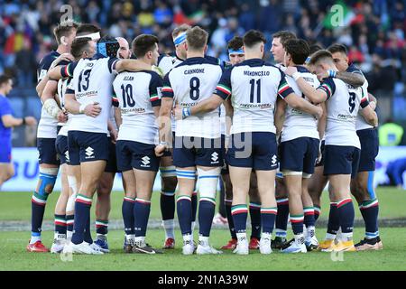 Rome, Italie. 05th févr. 2023. Italie joueur pendant 6 nations match international de rugby Italie contre France;05th février 2023; Stadio Olimpico, Rome, Italie Massimo Insabato/Alamy Live News Credit: massimo insabato/Alamy Live News Banque D'Images