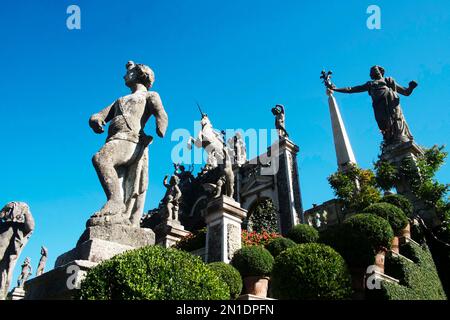 Le théâtre maximum, Isola Bella, les îles Borromées, Lago Maggiore, Piémont, Lacs italiens, Italie, Europe Banque D'Images