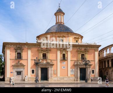 Basilique Virgen de los Desamparados, Valence, Espagne, Europe Banque D'Images