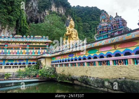 Grottes de Batu oin Kuala Lumpur, Malaisie, décembre 2022 Banque D'Images