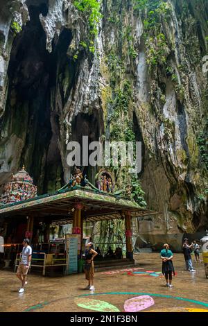 Grottes de Batu oin Kuala Lumpur, Malaisie, décembre 2022 Banque D'Images