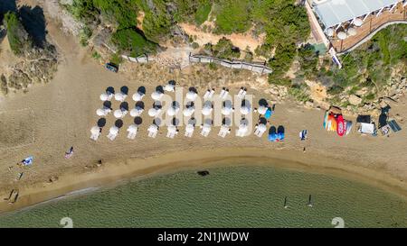 Plage de Playa es Figueral (es Figueral) Ibiza Banque D'Images