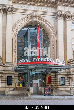 Royal Exchange Theatre de Manchester Banque D'Images