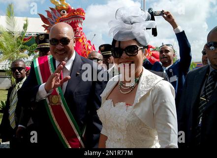 Suriname President Desire Delano Bouterse Arrives To His Second Term ...