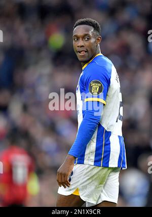 Danny Welbeck de Brighton et Hove Albion - Brighton & Hove Albion v AFC Bournemouth, Premier League, Amex Stadium, Brighton, Royaume-Uni - 4th février 2023 usage éditorial exclusif - restrictions DataCo applicables Banque D'Images