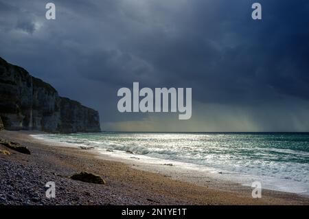 Etretat - Normandie, France Banque D'Images