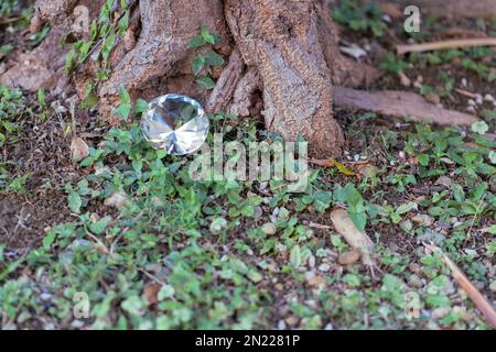 Photo d'un diamant de chasse au Trésor Banque D'Images