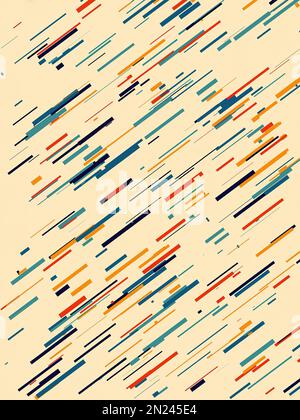 Design abstrait minimaliste avec formes géométriques et couleurs pastel. Banque D'Images