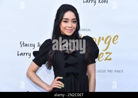 Aimee Garcia participe à la pré-partie annuelle 15th de George Lopez Celebrity Golf Classic. Photo: Michael Mattes/michaelmattes.co Banque D'Images