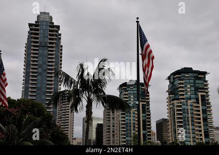 San Diego/california/ 28 septembre 2019/ Centre-ville de san Diego en Californie, Etats-Unis d'Amérique.(photo..Francis Dean / Deanimages). Banque D'Images