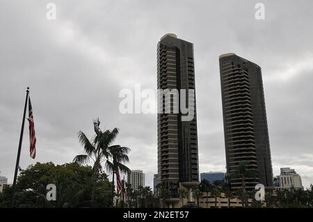 San Diego/california/ 28 septembre 2019/ Centre-ville de san Diego en Californie, Etats-Unis d'Amérique.(photo..Francis Dean / Deanimages). Banque D'Images