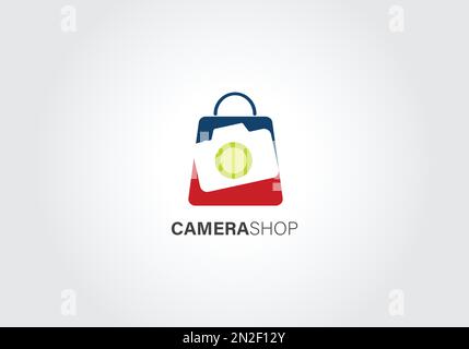 Illustration graphique vectoriel de Photoshop Bag logo Design Illustration de Vecteur