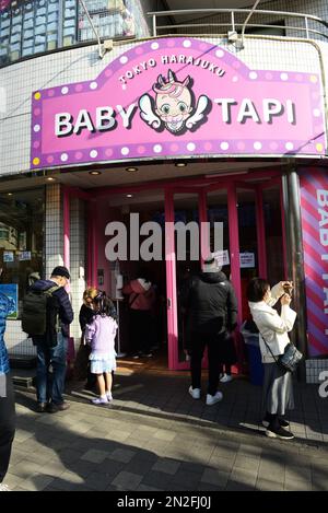 Baby TAPI, Harajuku, Tokyo, Japon Banque D'Images