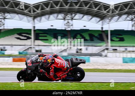 Sepang, Malaisie. 06th févr. 2023. Essais de MotoGP en ouvert à Sepang Shakedown débute 2023 au circuit de Sepang en Malaisie, 06 février 2023 en photo : Augusto Fernandez tests oficiales de MotoGP en Sepang Shakedown dan inicio a 2023 en el circuito de Sepang en Malasia, 06 de febrero de 2023 POOL/ MotoGP.com/Cordon les images de presse seront à usage éditorial seulement. Crédit obligatoire: © motogp.com crédit: CORMON PRESSE/Alay Live News Banque D'Images
