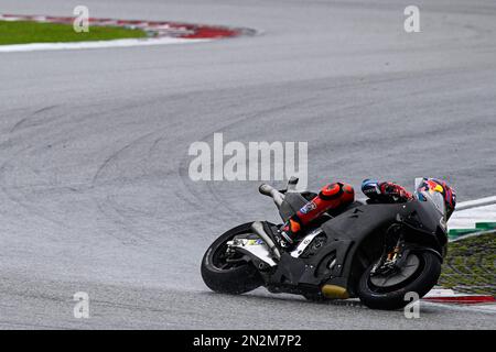 Sepang, Malaisie. 06th févr. 2023. Essais de MotoGP en ouvert à Sepang Shakedown débute 2023 au circuit de Sepang en Malaisie, 06 février 2023 en photo : Stefan Bradl tests oficiales de MotoGP en Sepang Shakedown dan inicio a 2023 en el circuito de Sepang en Malasia, 06 de febrero de 2023 POOL/ MotoGP.com/Cordon les images de presse seront à usage éditorial uniquement. Crédit obligatoire: © motogp.com crédit: CORMON PRESSE/Alay Live News Banque D'Images
