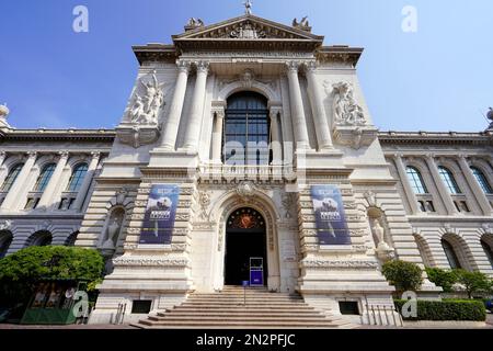 MONACO-VILLE, MONACO - 18 JUIN 2022 : façade du Musée océanographique de Monaco Banque D'Images