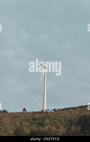 turbine à vent à Mountain Portugal Banque D'Images