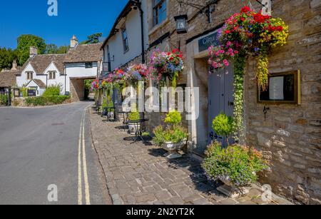 Château Combe, Cotswolds, Wiltshire, Angleterre. Banque D'Images