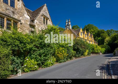 Château Combe, Cotswolds, Wiltshire, Angleterre. Banque D'Images