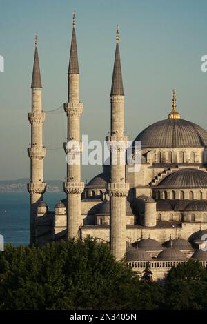 Mosquée bleue Sultanahmet à Istanbul, Turquie, Turkiye Banque D'Images