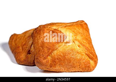 Sac de Quark, pâtisserie, isolé sur fond blanc Banque D'Images