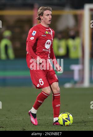 Monza, Italie, 6th mars 2023. Nicolo Rovella d'AC Monza pendant le match de la série A au stade U-Power, Monza. Le crédit photo devrait se lire: Jonathan Moscrop / Sportimage Banque D'Images